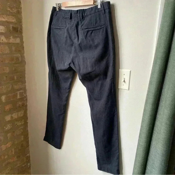 H&M Men’s 100% Cotton Dark Grey Trouser Pants - Excellent Condition - Picture 3 of 10